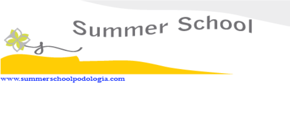 SUMMER SCHOOL DI PODOLOGIA